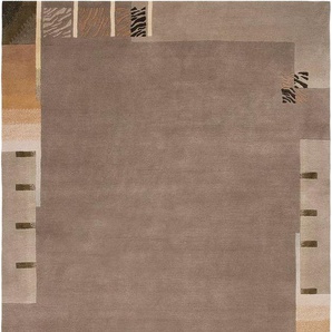 Wollteppich Patana Spezial, LUXOR living, rechteckig, Höhe: 12 mm, Nepalteppich, reine Wolle, handgeknüpft, mit Bordüre