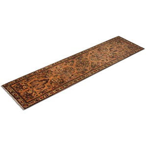 Wollteppich Sarough Teppich handgeknüpft braun, morgenland, rechteckig, Höhe: 7 mm