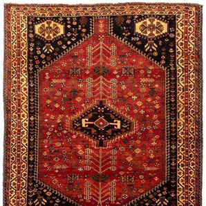 Wollteppich Shiraz Medaillon 238 x 164 cm, morgenland, rechteckig, Höhe: 1 mm, Handgeknüpft