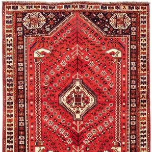Wollteppich Shiraz Medaillon 255 x 160 cm, morgenland, rechteckig, Höhe: 1 mm, Unikat mit Zertifikat