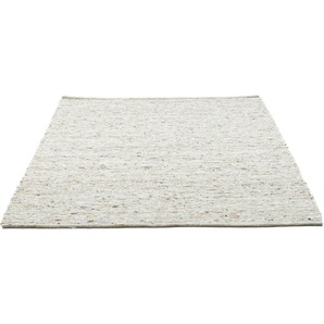 Wollteppich THEKO Alm-Glück Teppiche Gr. B/L: 120 cm x 180 cm, 12 mm, 1 St., beige (natur grau) Schurwollteppiche Handweb Teppich, reine Wolle, handgewebt