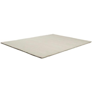 Wollteppich THEKO Amravati Teppiche Gr. B/L: 60 cm x 90 cm, 28 mm, 1 St., weiß (wollweiß) Berber-Teppiche echter Berber Teppich, reine Wolle, handgeknüpft, auch als Läufer