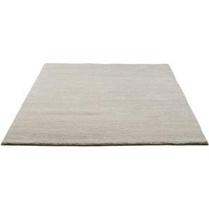 Wollteppich THEKO Taza Royal Teppiche Gr. B/L: 200 cm x 250 cm, 28 mm, 1 St., beige (natur grau) Berber-Teppiche echter Berber Teppich aus Marokko, reine Schurwolle, handgeknüpft
