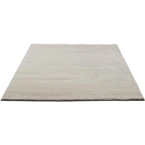 Wollteppich THEKO Taza Royal Teppiche Gr. B/L: 250 cm x 300 cm, 28 mm, 1 St., beige (natur grau) Schurwollteppiche