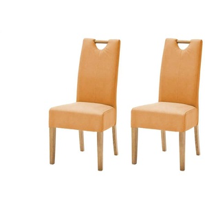 Woodford 2er Set Esszimmerstuhl mit Griff Mable - gelb - Materialmix - 47 cm - 99 cm - cm 59,0 | Möbel Kraft