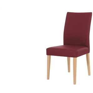 Woodford 4-Fußstuhl mit Griff Viola - rot - Materialmix - 47 cm - 95 cm - cm 59,0 | Möbel Kraft
