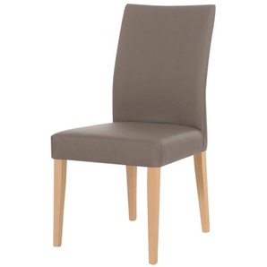 Woodford 4-Fußstuhl mit Griff Viola ¦ beige ¦ Maße (cm): B: 47 H: 95 T: 59.0