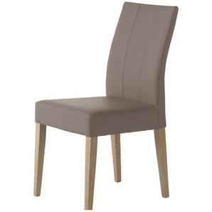 Woodford 4-Fußstuhl mit Griff Viola ¦ beige ¦ Maße (cm): B: 47 H: 95 T: 59.0