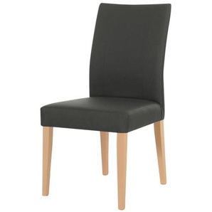 Woodford 4-Fußstuhl mit Griff Viola ¦ grau ¦ Maße (cm): B: 47 H: 95 T: 59.0