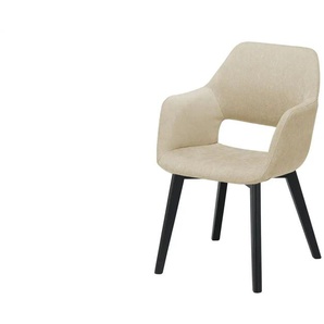 Woodford Armlehnstuhl  Berlin ¦ creme ¦ Maße (cm): B: 57 H: 85 T: 67.0