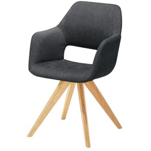 Woodford Armlehnstuhl  Berlin ¦ schwarz ¦ Maße (cm): B: 57 H: 85 T: 67.0