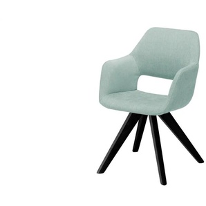 Woodford Armlehnstuhl  Berlin ¦ türkis/petrol ¦ Maße (cm): B: 57 H: 85 T: 67.0