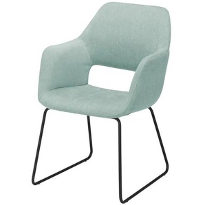 Woodford Armlehnstuhl  Berlin ¦ türkis/petrol ¦ Maße (cm): B: 57 H: 85 T: 67.0