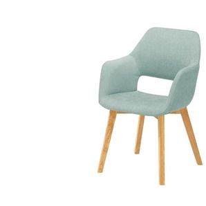 Woodford Armlehnstuhl Berlin - türkis/petrol - Materialmix - 57 cm - 85 cm - cm 67,0 | Möbel Kraft