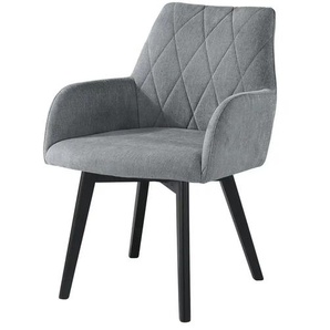 Woodford Armlehnstuhl  Bristol ¦ grau ¦ Maße (cm): B: 60 H: 88 T: 67.0