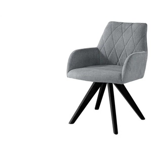 Woodford Armlehnstuhl  Bristol ¦ grau ¦ Maße (cm): B: 60 H: 88 T: 67.0