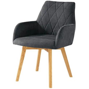 Woodford Armlehnstuhl  Bristol ¦ schwarz ¦ Maße (cm): B: 60 H: 88 T: 67.0