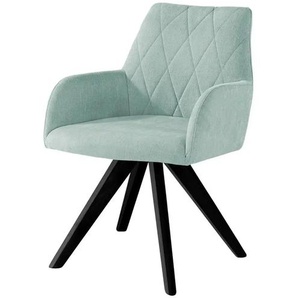 Woodford Armlehnstuhl  Bristol ¦ türkis/petrol ¦ Maße (cm): B: 60 H: 88 T: 67.0