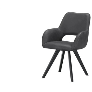 Woodford Armlehnstuhl  Lucina ¦ grau ¦ Maße (cm): B: 56 H: 86 T: 64.0