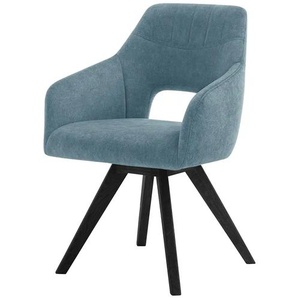 Woodford Armlehnstuhl  Moderna ¦ türkis/petrol ¦ Maße (cm): B: 57 H: 84 T: 59.0