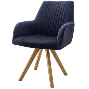 Woodford Armlehnstuhl  Olina ¦ blau ¦ Maße (cm): B: 59 H: 87 T: 61.0