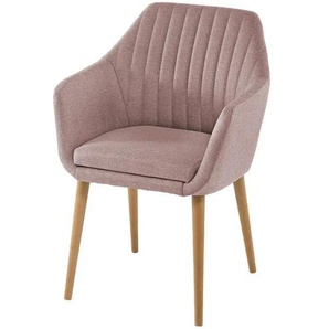 Woodford Armlehnstuhl Shell - rosa/pink - Materialmix - 59 cm - 86 cm - cm 61,0 | Möbel Kraft