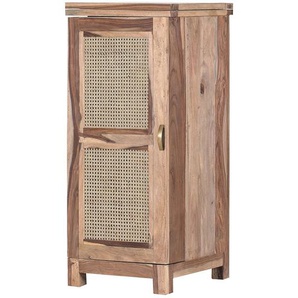 Woodford Barschrank für Flaschen  Tiana ¦ holzfarben ¦ Maße (cm): B: 52 H: 122 T: 55