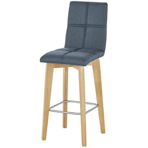 Woodford Barhocker  Anni ¦ blau ¦ Maße (cm): B: 42 H: 112 T: 54