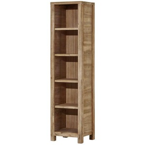 Woodford Bücherregal  Borneo ¦ holzfarben ¦ Maße (cm): B: 50 H: 200 T: 41.0