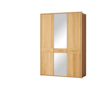 Woodford Drehtürenschrank Kyran - holzfarben - Materialmix - 156,4 cm - 220 cm - cm 58,0 | Möbel Kraft