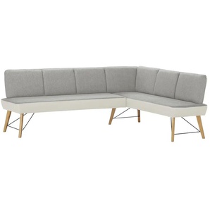 Woodford Eckbank  Enzo ¦ grau ¦ Maße (cm): H: 87