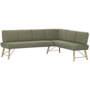 Woodford Eckbank Enzo ¦ grün ¦ Maße (cm): H: 87