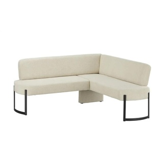 Woodford Eckbank Livo - beige - Materialmix - 84,5 cm | Möbel Kraft