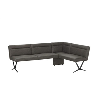 Woodford Eckbank  Ryder ¦ grau ¦ Maße (cm): H: 88