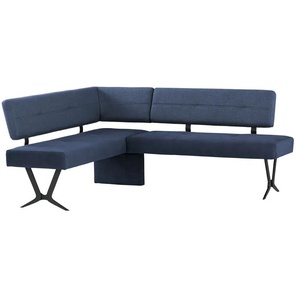 Woodford Eckbank Scadia - blau - Materialmix - 85 cm | Möbel Kraft