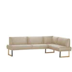 Woodford Eckbank Soras - beige - Materialmix - 89 cm | Möbel Kraft