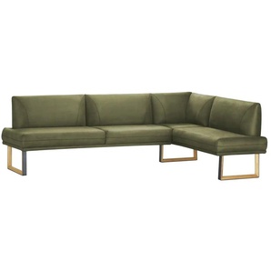 Woodford Eckbank Soras - grün - Materialmix - 89 cm | Möbel Kraft