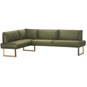 Woodford Eckbank Soras - grün - Materialmix - 89 cm | Möbel Kraft