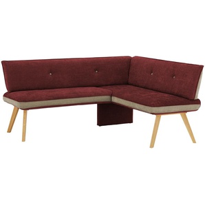 Woodford Eckbank  Sunna ¦ rot ¦ Maße (cm): H: 86
