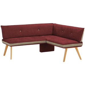 Woodford Eckbank Sunna ¦ rot ¦ Maße (cm): H: 86