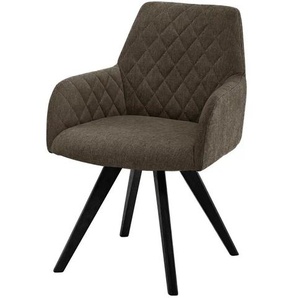 Dine + Mine Esszimmerstuhl  Bristol 1 ¦ braun ¦ Maße (cm): B: 61 H: 88 T: 66.5