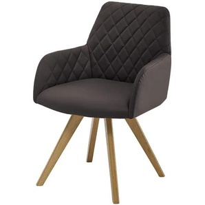 Dine + Mine Esszimmerstuhl  Bristol 1 ¦ braun ¦ Maße (cm): B: 61 H: 88 T: 66.5