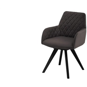 Dine + Mine Esszimmerstuhl Bristol 1 - braun - Materialmix - 61 cm - 88 cm - cm 66,5 | Möbel Kraft