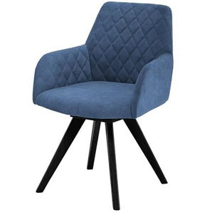 Dine + Mine Esszimmerstuhl  Bristol 1 ¦ grau ¦ Maße (cm): B: 61 H: 88 T: 66.5