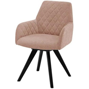 Woodford Esszimmerstuhl  Bristol 1 ¦ rosa/pink ¦ Maße (cm): B: 61 H: 88 T: 66.5