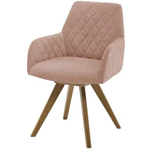Woodford Esszimmerstuhl Bristol 1 - rosa/pink - Materialmix - 61 cm - 88 cm - cm 66,5 | Möbel Kraft