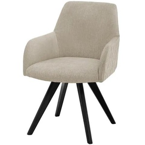 Dine + Mine Esszimmerstuhl Bristol 2 ¦ beige ¦ Maße (cm): B: 61 H: 88 T: 66.5