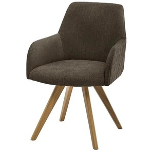 Dine + Mine Esszimmerstuhl  Bristol 2 ¦ braun ¦ Maße (cm): B: 61 H: 88 T: 66.5