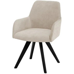 Dine + Mine Esszimmerstuhl  Bristol 2 ¦ creme ¦ Maße (cm): B: 61 H: 88 T: 66.5