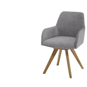 Woodford Esszimmerstuhl  Bristol 2 ¦ grau ¦ Maße (cm): B: 61 H: 88 T: 66.5